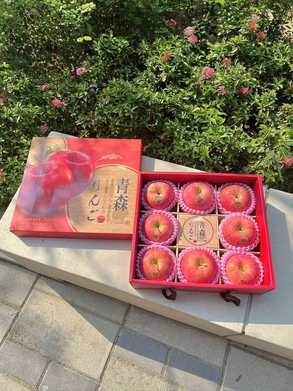 《新年禮盒》日本青森8顆蘋果禮盒 