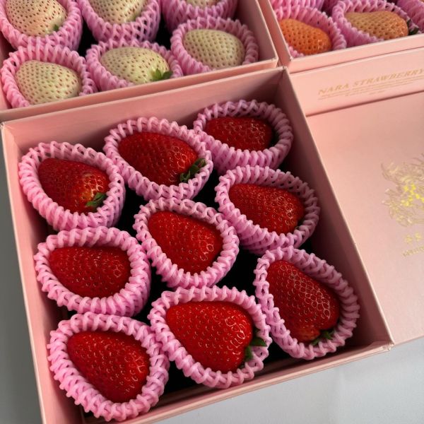 【頂級規格】奈良天皇三色草莓禮盒 