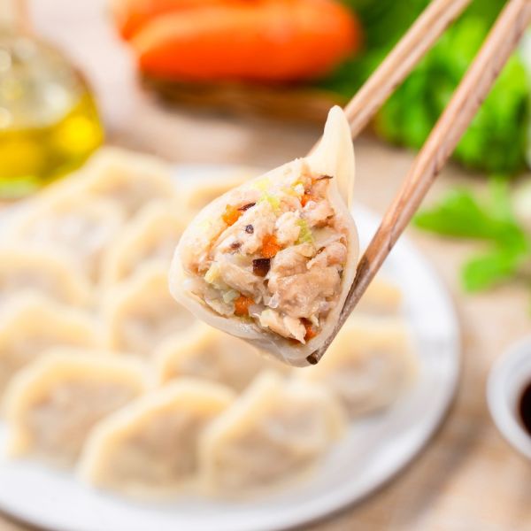 【蘭揚食品】元氣輕蔬餃-全素368G(1包約16顆) 