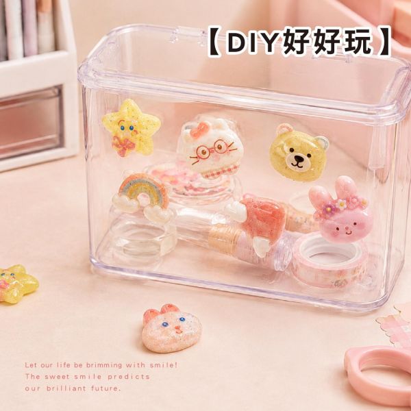 「簡單生活系列」- 3D少女搖搖裝飾貼/CZC-245 