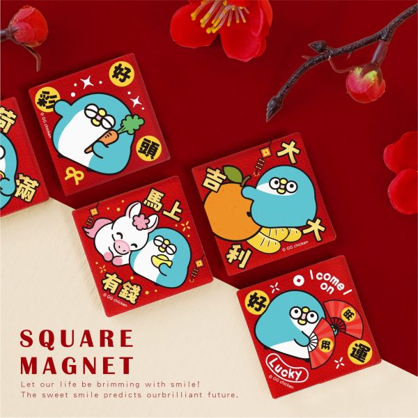 「PP mini小小企鵝」- 春聯造型磁鐵/CGC-393 