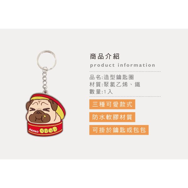 「豆卡頻道系列」- 造型鑰匙圈/CZC-031 