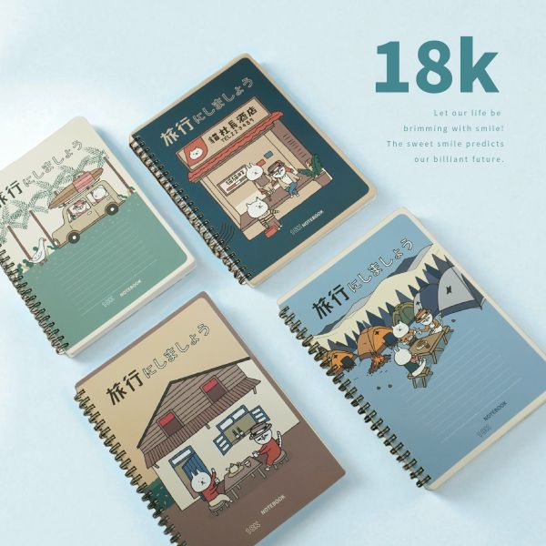 「貓行李系列」- 18K雙線圈東康筆記/CM-1899 