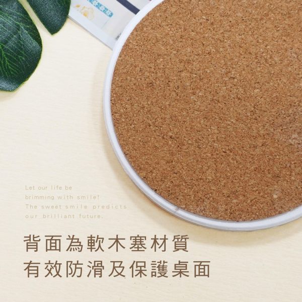 「白鹿夢系列」- 陶瓷杯墊/CPW-079 
