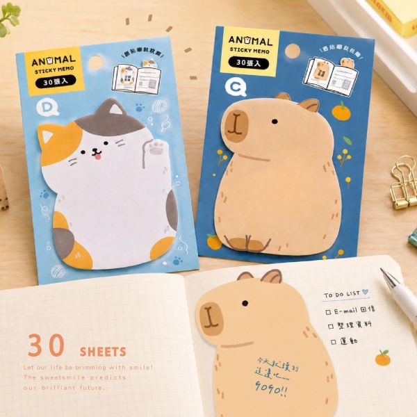 「簡單生活系列」- 動物造型便利貼/CC-248 
