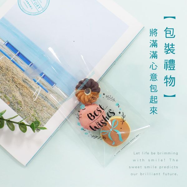 「簡單生活系列」- 清新自黏式小禮物袋8入/CBG-677 