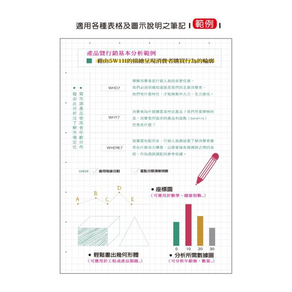 「簡單生活系列」- 25K TODAY'S方格筆記書/CN-25150 