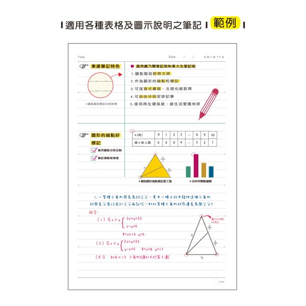 「小呸角系列」- 25K雙線圈東康筆記/CM-25102 