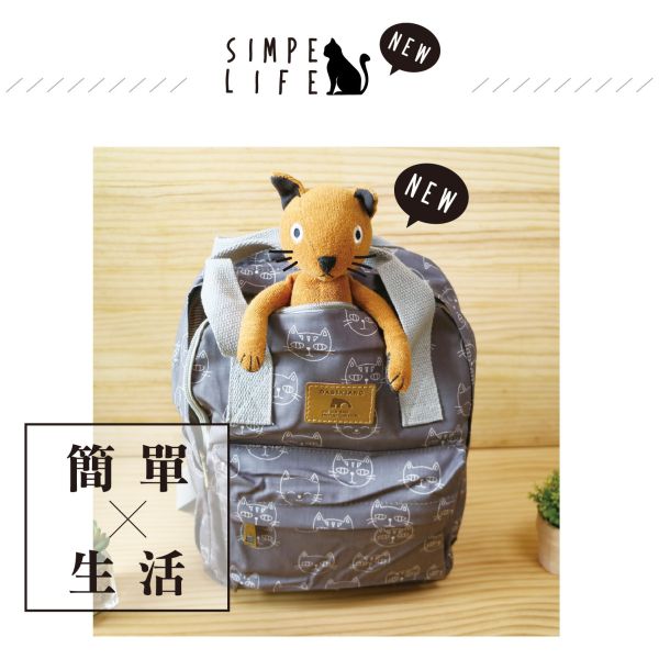 「簡單生活系列」- 貓咪後背包/CZC-108 