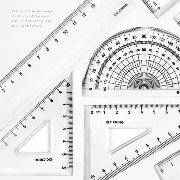 「簡單生活系列」- 考試專用套尺組/CR-160 