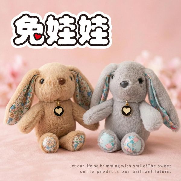 「簡單生活系列」- 項鍊兔娃娃/CZC-174 