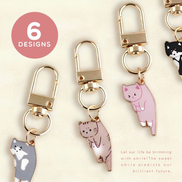「簡單生活系列」- 可愛貓咪吊飾/CZC-086 