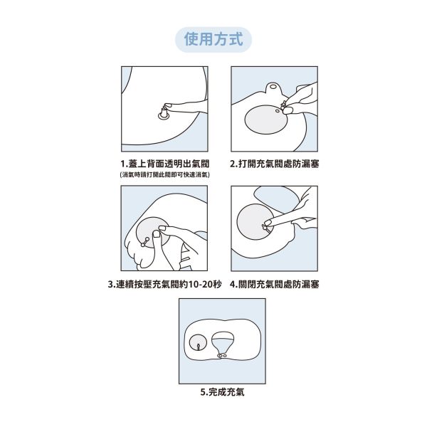 「小呸角系列」- 小呸角充氣頸枕/CZC-233 