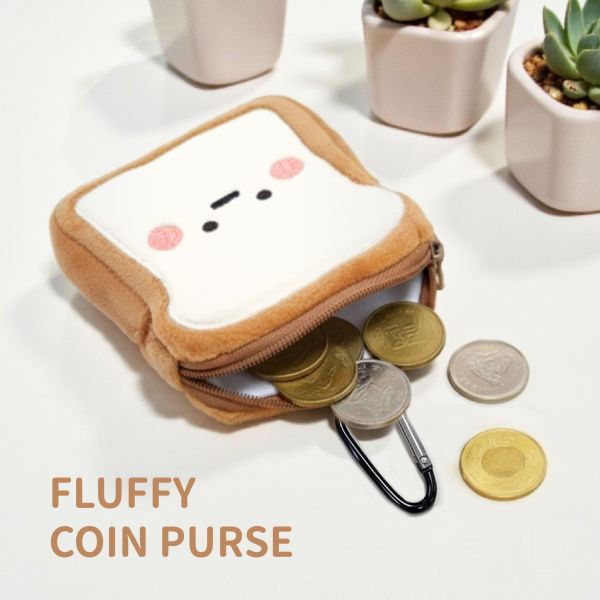 「小呸角系列」- 小呸角絨毛零錢包/CZC-148 