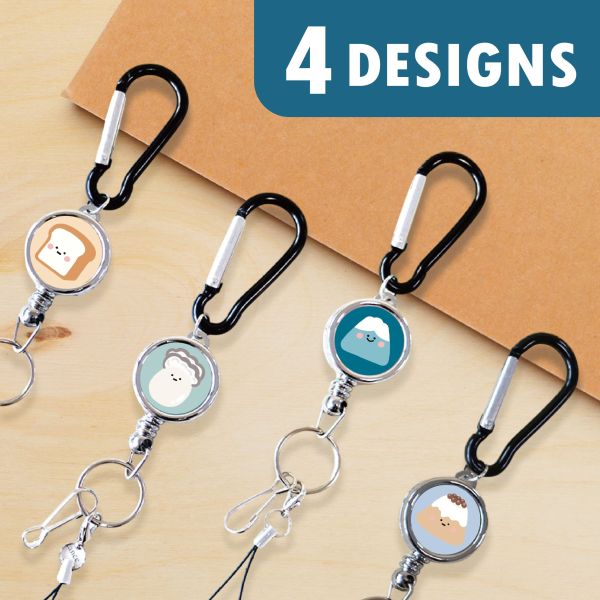 「小呸角系列」- 經典銀多功能金屬易拉扣/CP-440 