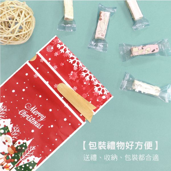 「簡單生活系列」- 束口禮物袋3入(聖誕款)/CZC-119B 