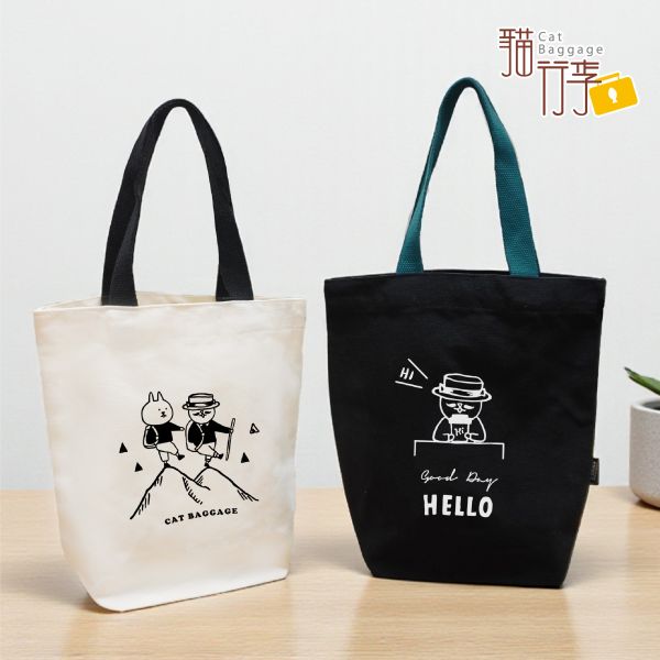 「貓行李系列」- 帆布手提袋/CBG-665 