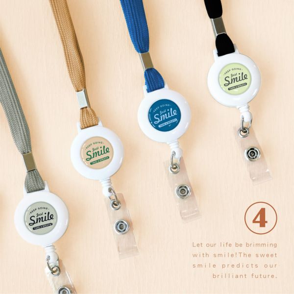 「簡單生活系列」- Smile識別繩易拉扣/CP-472 