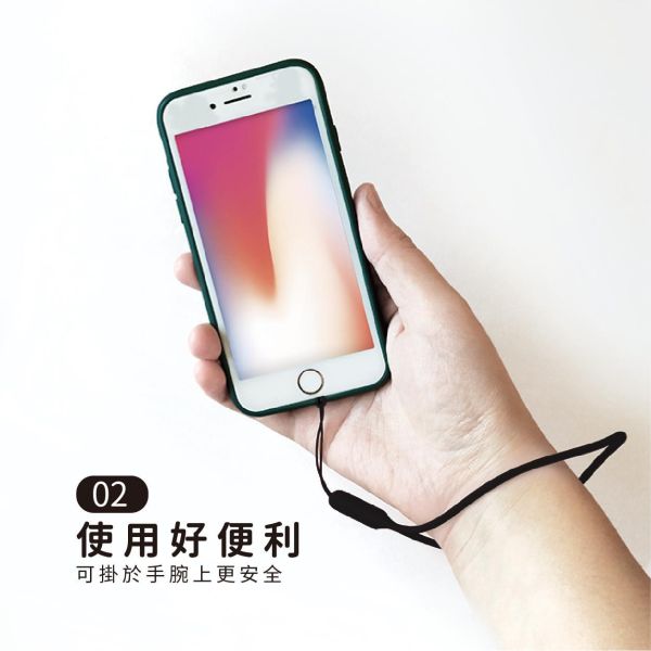 「簡單生活系列」- 短版矽膠手機掛繩/CP-474 
