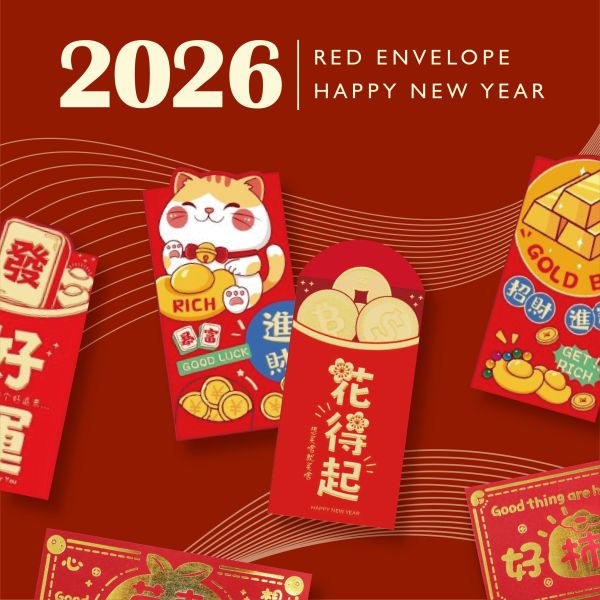 「節慶系列」- 春節紅包袋6入/CZC-133 