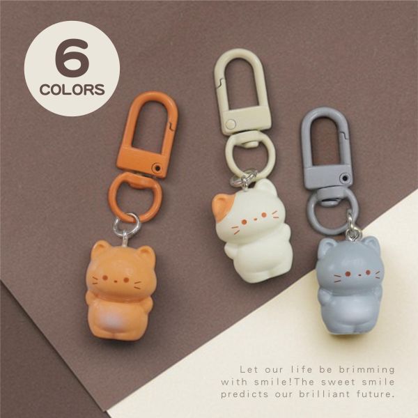 「簡單生活系列」- 超萌貓咪吊飾/CZC-188 