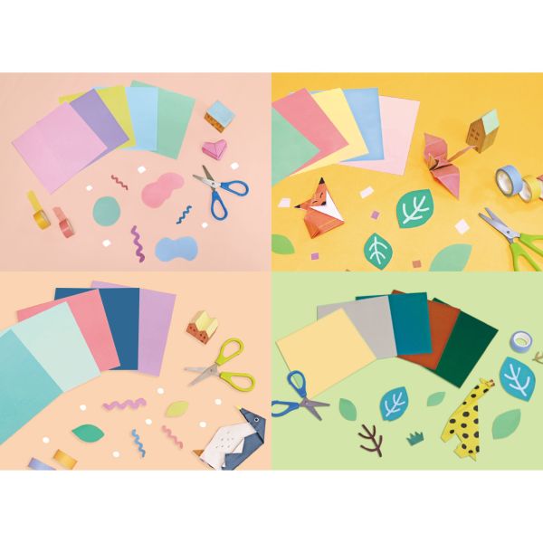 「小呸角系列」- 15X15CM單面色紙(50入)/CW-74 