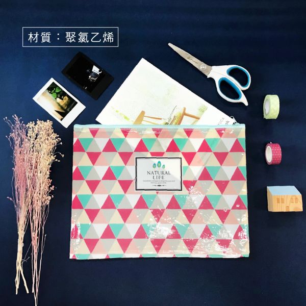 「簡單生活系列」- A4多用途網狀收納袋(2入)/CZC-114 