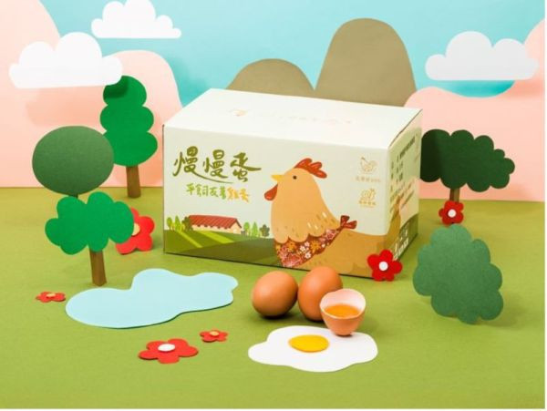 平飼友善雞蛋 慢慢蛋30顆/盒 4盒（120顆雞蛋組）適合4個家庭合購 雞蛋, 30入雞蛋, 量多分享