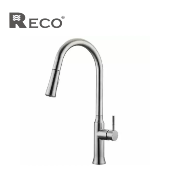 RECO 廚房伸縮龍頭 103014-B RECO 廚房伸縮龍頭 103014-B (毛絲面) RISS 廚房伸縮龍頭 不銹鋼廚房龍頭 廚房龍頭 吧檯龍頭 龍頭 水龍頭