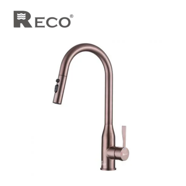 RECO 廚房伸縮龍頭 103255-RG RECO 廚房伸縮龍頭 103255-RG (沐霞金) 不鏽鋼伸縮廚房龍頭 不銹鋼龍頭 不銹鋼廚房龍頭 龍頭 廚房龍頭