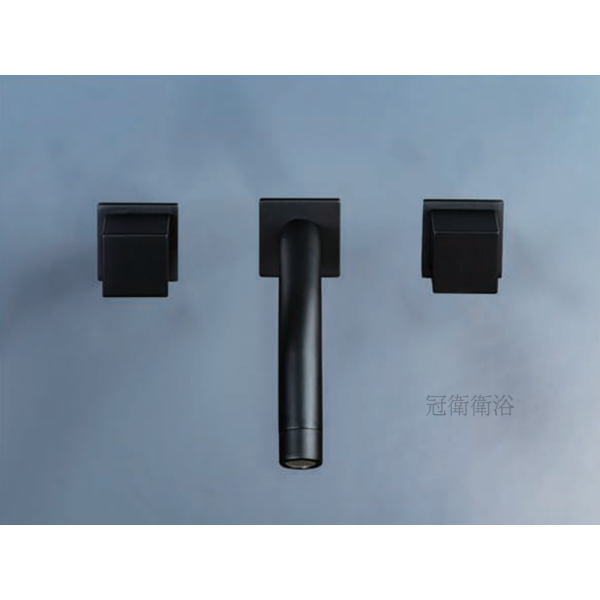LD-2337-BK 三件式浴缸龍頭 LILAIDEN 埋壁式浴缸龍頭 LD-2337-A BK 三件式浴缸龍頭 埋壁龍頭 浴缸龍頭 崁牆式龍頭 三件式龍頭