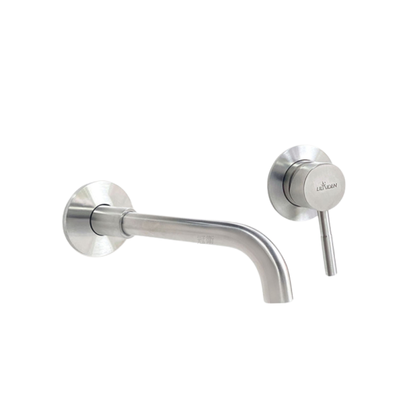 LD-2666B-ST 不銹鋼臉盆龍頭 LILAIDEN LD-2666BST 不鏽鋼面盆龍頭 埋壁式龍頭 不銹鋼毛絲面臉盆龍頭 臉盆龍頭  不銹鋼臉盆龍頭 埋壁龍頭 崁牆式龍頭