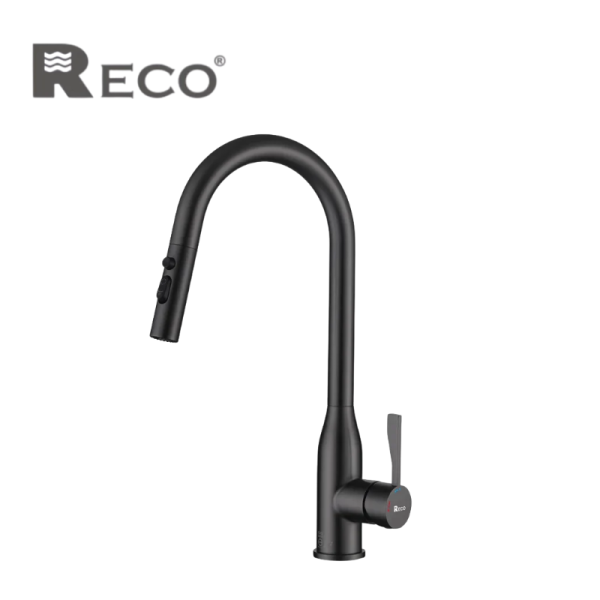 RECO 廚房伸縮龍頭 103255-GB RECO 廚房伸縮龍頭 103255-GB (夜岩灰) 不鏽鋼伸縮廚房龍頭 不銹鋼龍頭 不銹鋼廚房龍頭 龍頭 廚房龍頭