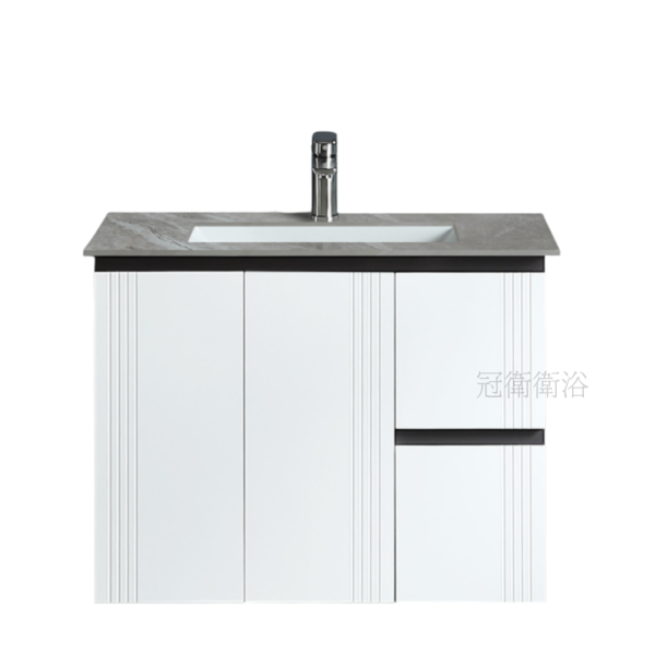 PV3280/3380臉盆浴櫃 PV3280/3380 鄧肯面盆置物櫃 (80CM) Laister 瓷盆浴櫃組 臉盆浴櫃 浴櫃組 盆櫃組 浴櫃 浴室收納櫃  岩板板岩