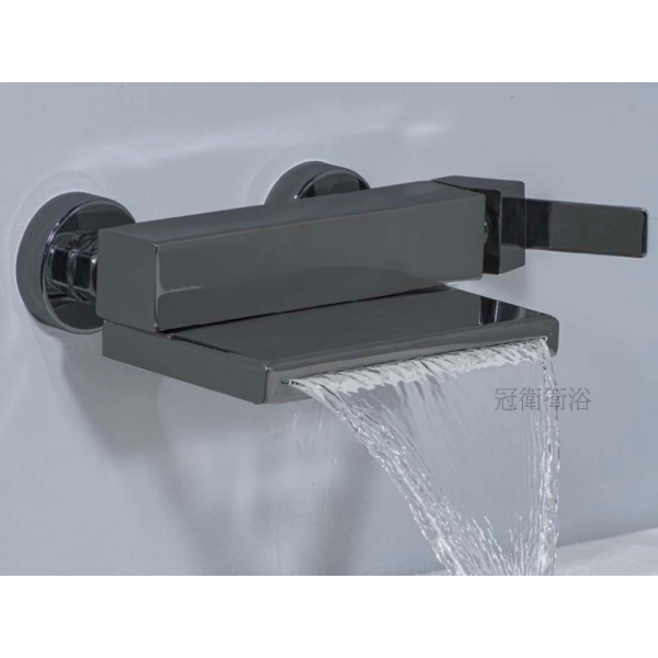 LD-2808A-GU 浴缸龍頭 LILAIDEN 浴缸龍頭 LD-2808A GU 灰色龍頭 灰色浴缸龍頭 不銹鋼浴缸龍頭 淋浴龍頭 沐浴龍頭 瀑布龍頭 瀑布型龍頭  浴缸龍頭