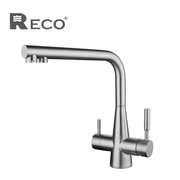 RECO 廚房RO三用龍頭 102870-B RECO 美國 102870-B (毛絲面) 廚房RO三用龍頭 三用龍頭 不銹鋼廚房龍頭 廚房龍頭 水龍頭 龍頭 吧檯龍頭