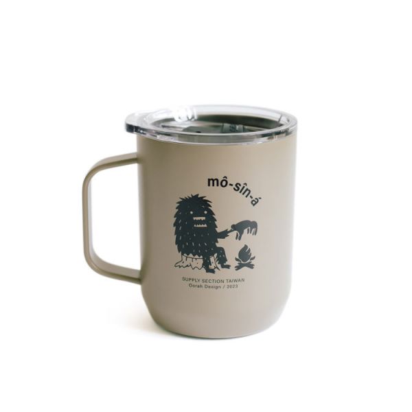 SS 獨家｜Camelbak 露營保溫保冰杯 350ml《 寂寞魔神仔 》 奶茶沙 camelbak,mag, hod print,Taiwan,mountain,camping,coffee,mug,mosina