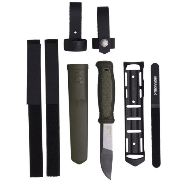 瑞典 MORAKNIV Kansbol 戶外軍刀 + 軍規多用途背帶 mora,EDC,kansbol