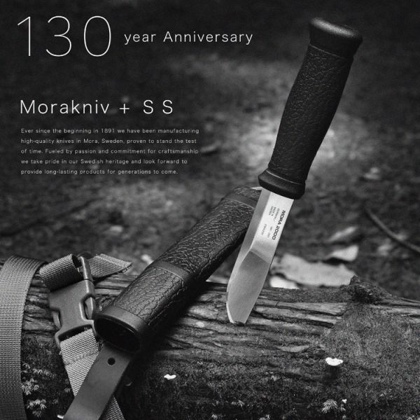 瑞典 Morakniv 130 週年限定刀 + 軍規多用途背帶 mora,Anniversary Edition,EDC