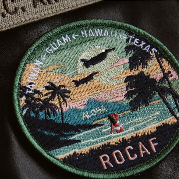 F-16V 夏威夷抵台紀念章 空軍,臂章,F16V,patch,Block70,士氣章,夏威夷,鳳翔專案