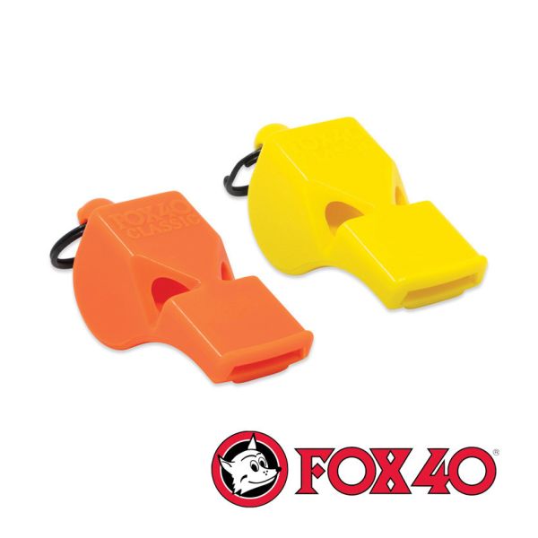 Fox 40 Classic 高音哨（附繫繩）/ 二色可選 fox 40,哨子,安全哨,求生裝備,高音哨,登山,野外,無珠哨
