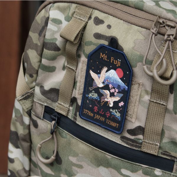 2026 富士登頂御守紀念章 富士山,Fuji,高山,日本,防水貼紙,臂章,patch,御來光,登山,戶外