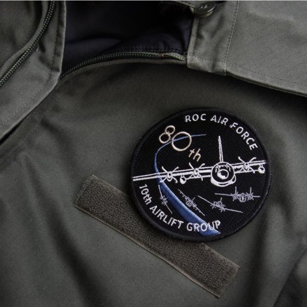 空軍第 10 空運大隊 - 80 週年紀念章 臂章,patch,空軍,空運大隊