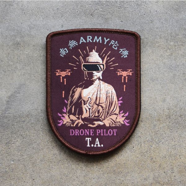 南無 ARMY 陀佛 - 無人機操作員臂章 台灣,無人機,臂章,patch,drone,pilot