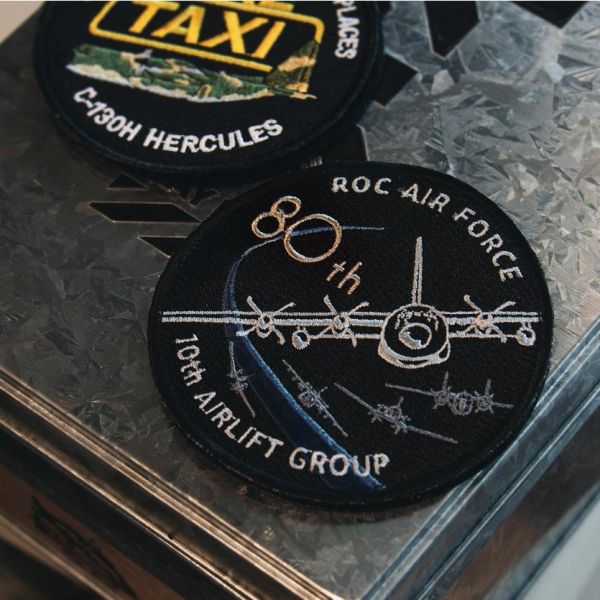 空軍第 10 空運大隊 - 80 週年紀念章 臂章,patch,空軍,空運大隊