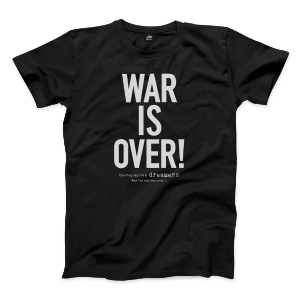 WAR IS OVER 經典歷史標語系列T恤 tee,T恤,軍風,WAR IS OVER,經典歷史標語