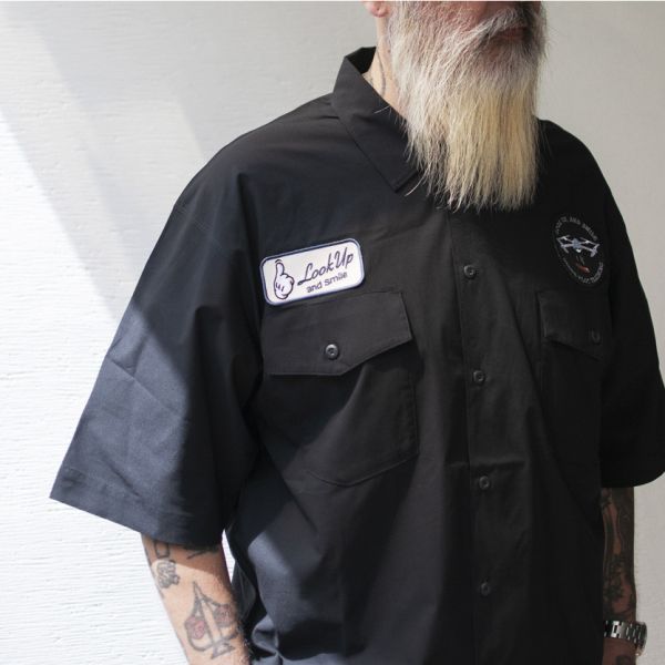 Look Up 笑一個 台灣,臂章,復古,美式,漫畫,無人機,飛行員,patch