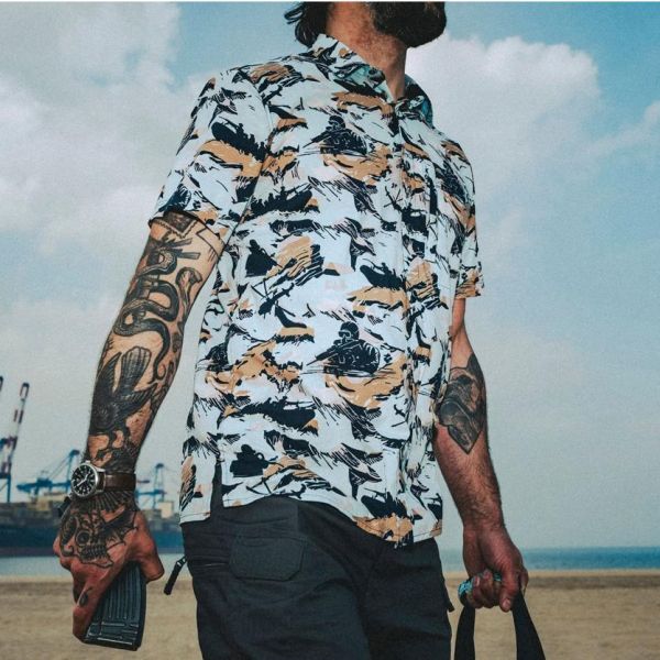 Helikon-tex 臥底夏威夷衫 軍風, 襯衫, Helikon-Tex,外套,特戰人員,戰術訓練,shirt,夏威夷,hawaiian