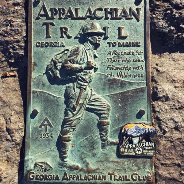 AT 阿帕拉契山徑 - 老山宅聯名款紀念章 臂章,patch,mount,老山宅,健行,徒步,PCT,AT,阿帕拉契