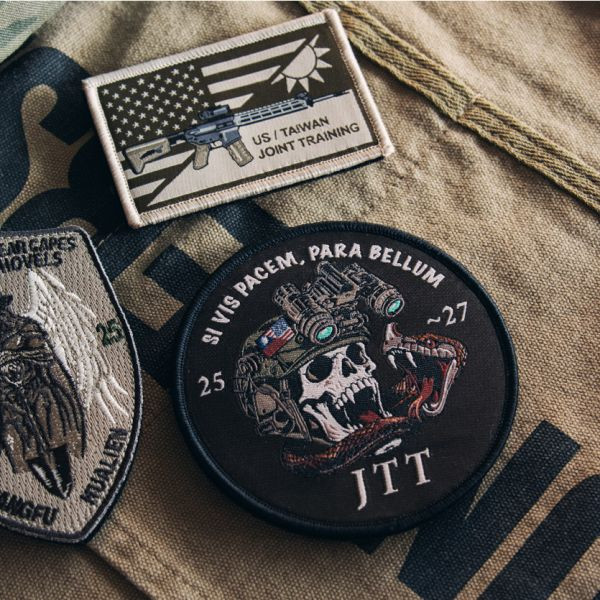 T112 聯訓國旗章 台灣,臂章,T112,Enduring Alliance,聯訓,國旗